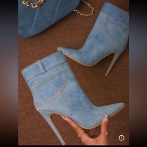 OH MY DENIM BOOTIES
